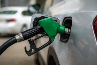 Petrol Price Update 25 September 2025 – Fuel pump nozzle image showing petrol filling in India
