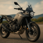 Brixton Crossfire 500 Storr adventure bike showcased at India Bike Week 2025