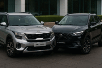 Kia Seltos vs MG Astor 2025 | SUV Comparison with Price, Features & Service