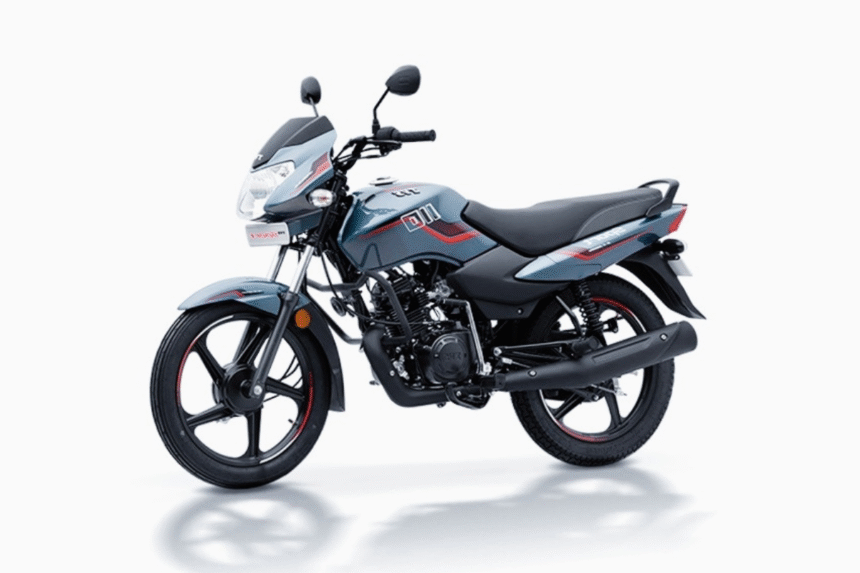 TVS Sport Review 2025:A high-resolution image of TVS Sport 2025 commuter motorcycle.
