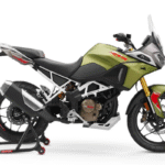 High-resolution digital photograph of TVS Apache RTX 300 adventure motorcycle showcasing its off-road design and premium features — Focus Keyword: TVS Apache RTX 300