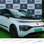 MG Windsor EV Inspire Edition 2025 dual-tone black and white model front view