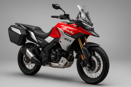 TVS Apache RTX 300 Adventure Bike with RT-XD4 Engine and Touring Design