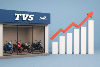 TVS Motor Company sells record 14 lakh bikes and scooters in one quarter 2025