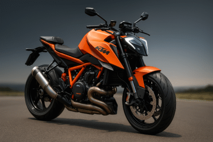 KTM 1390 Super Duke — high-resolution image showcasing the powerful 2025 naked superbike in India, featuring aggressive design, LC8 engine, and premium performance styling.