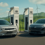 Hyundai EV Charging Station Expansion 2025 – Ultra-Fast Chargers and Electric Cars.