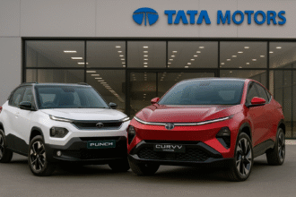 Tata Motors EV Division Record Sales September 2025 Harrier and Curvv EV lineup