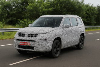 Tata Sierra ICE Spotted Testing 2025 new SUV design and features in India