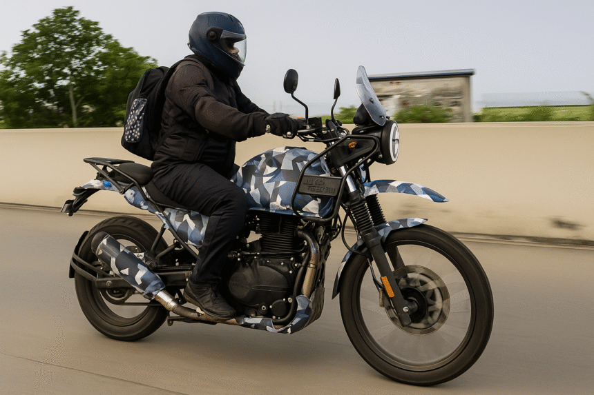 Royal Enfield Himalayan 750 Adventure Bike Spotted Testing in Chennai