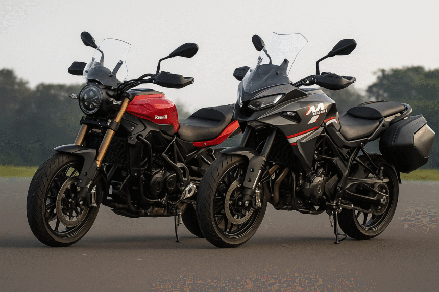 Benelli और Moto Morini की नई बाइक्स का साइड व्यू – GST बढ़ने के बावजूद कीमतों में कोई बदलाव नहीं