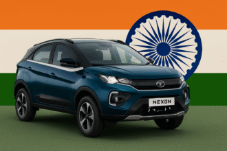 Tata Nexon 2025 भारतीय सड़कों पर, रिकॉर्डतोड़ बिक्री के साथ भारत की सबसे ज़्यादा बिकने वाली कार”