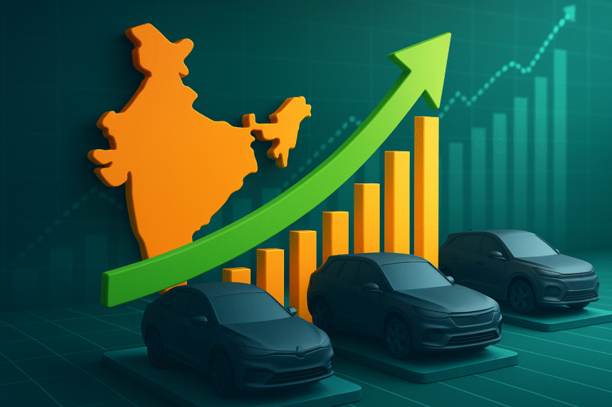 EV share in car sales India doubles to 5% in 2025 | Tata, Mahindra & BYD lead the charge