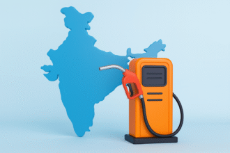 Fuel Price Today India 2025 showing Petrol Diesel and CNG city wise rates table