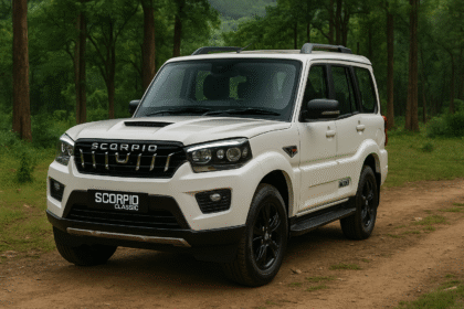 "Mahindra Scorpio Classic 2025 front view SUV in India — new design, price and specifications"