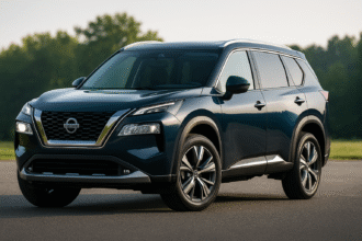 AI द्वारा जनरेट की गई एक यथार्थवादी डिजिटल फोटो जिसमें निसान की भविष्य की तीन-रो प्रीमियम SUV दिखाई गई है। यह छवि केवल प्रतिनिधित्वात्मक उद्देश्य के लिए है और वास्तविक मॉडल से भिन्न हो सकती है।