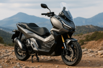 AI Generated Image: 2026 Honda ADV 350 का डिजिटल चित्रण, प्रतिनिधित्व हेतु। वास्तविक प्रोडक्ट अलग हो सकता है।