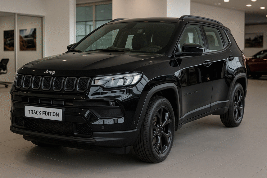 Jeep Compass Track Edition SUV in India with new design and black finish — launched at ₹26.78 lakh