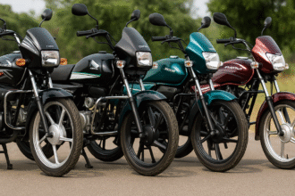 Top 5 100cc Bikes in India 2025 — Best Mileage & Budget Commuter Motorcycles