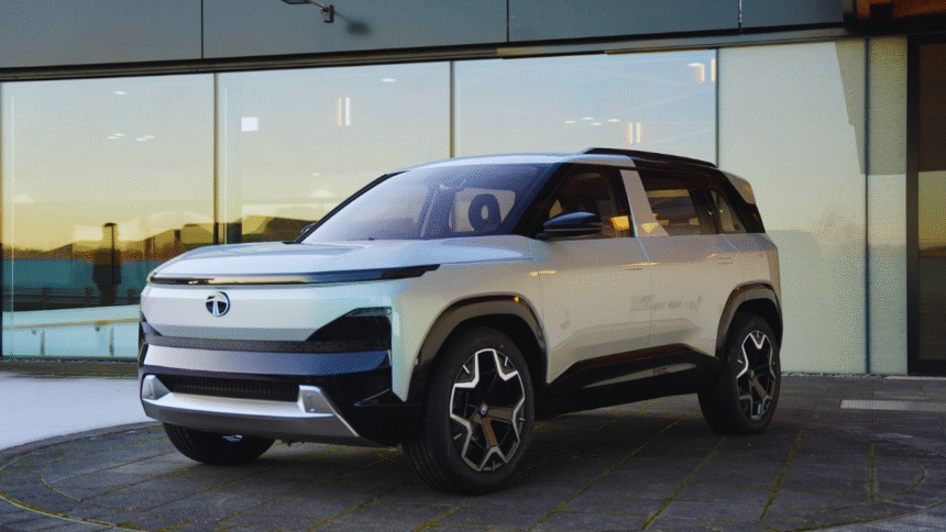 ,Tata Sierra Range — Tata Motors electric SUV with 500km range, 60kWh battery and futuristic design