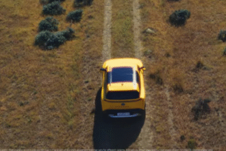 2025 Tata Sierra panoramic sunroof teased — new Tata Motors electric SUV with premium panoramic glass roof and futuristic design